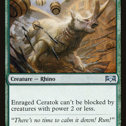 Enraged Ceratok [Ravnica Allegiance]