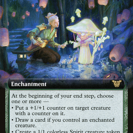 Concord with the Kami (Extended Art) [Neon Dynasty Commander]