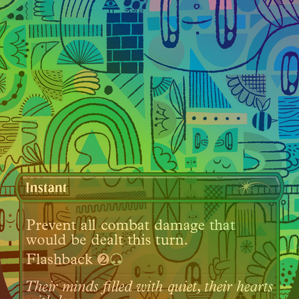 Moment's Peace (Borderless) [Secret Lair Drop] Foil