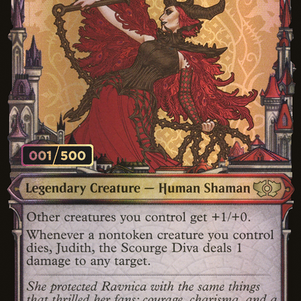 Judith, the Scourge Diva (Showcase) [Multiverse Legends] Serialized Foil