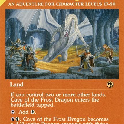 Cave of the Frost Dragon (Showcase) [Adventures in the Forgotten Realms]