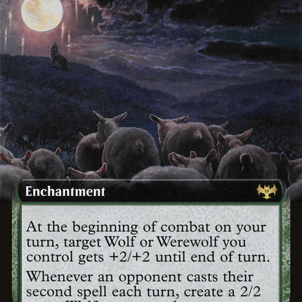 Howling Moon (Extended Art) [Innistrad: Crimson Vow]