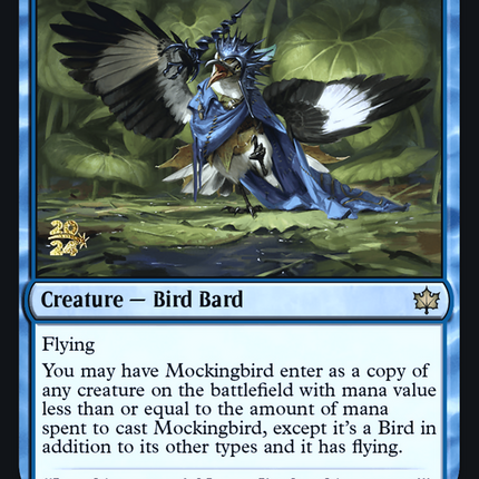 Mockingbird [Bloomburrow Promos] Prerelease Foil