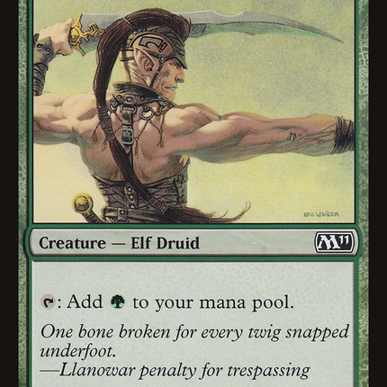 Llanowar Elves [Magic 2011]