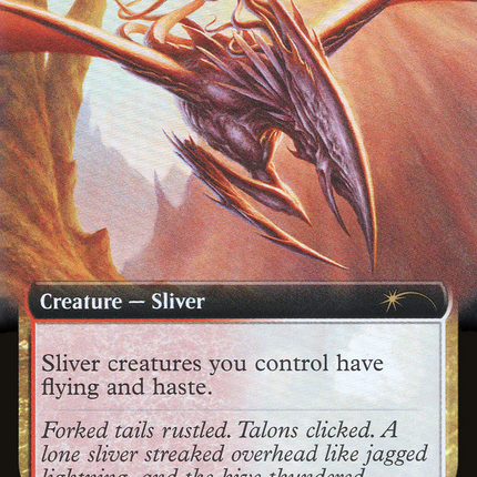 Cloudshredder Sliver (Extended Art) [Secret Lair Drop] Foil