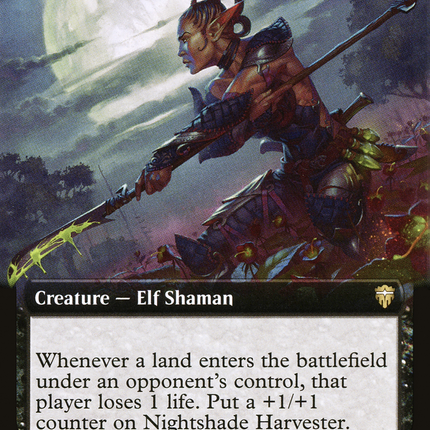 Nightshade Harvester (Extended Art) [Commander Legends]
