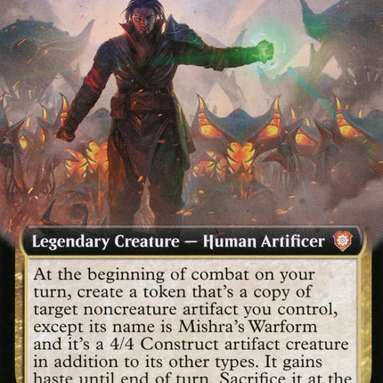 Mishra, Eminent One (Extended Art) [The Brothers' War Commander]