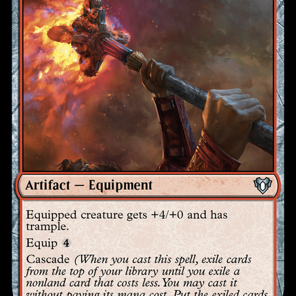 Meteoric Mace [Commander Masters]