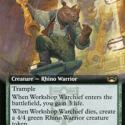 Workshop Warchief (Extended Art) [Streets of New Capenna]