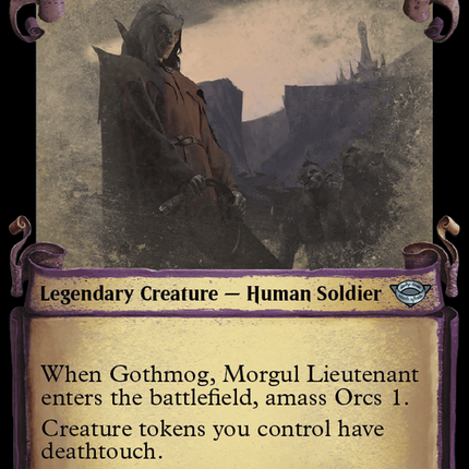 Gothmog, Morgul Lieutenant (Showcase) [The Lord of the Rings: Tales of Middle-earth]