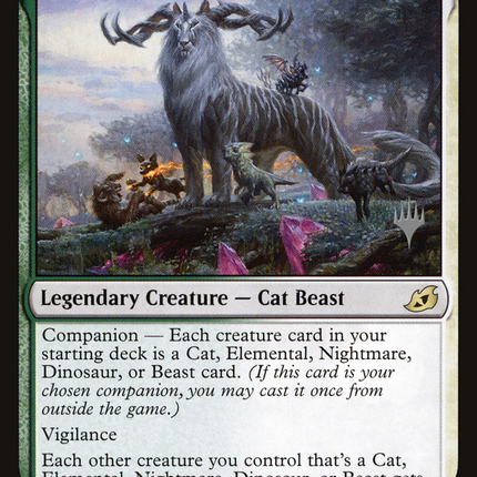 Kaheera, the Orphanguard (companion) [Ikoria: Lair of Behemoths Promos]