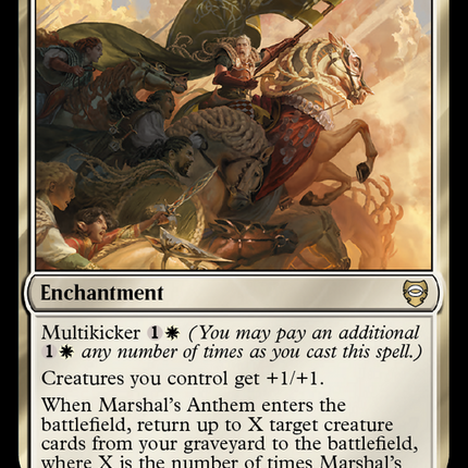 Marshal's Anthem [Tales of Middle-earth Commander]