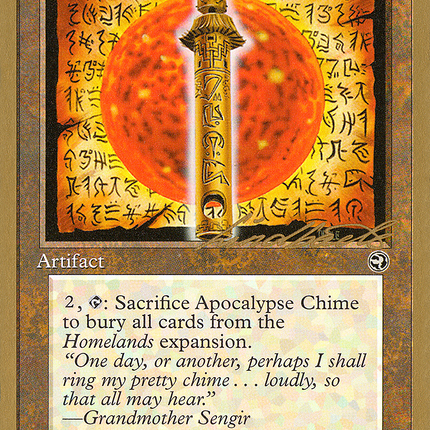 Apocalypse Chime [Pro Tour Collector Set]