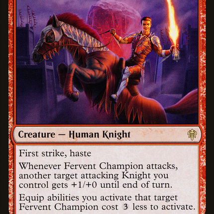 Fervent Champion [Throne of Eldraine]