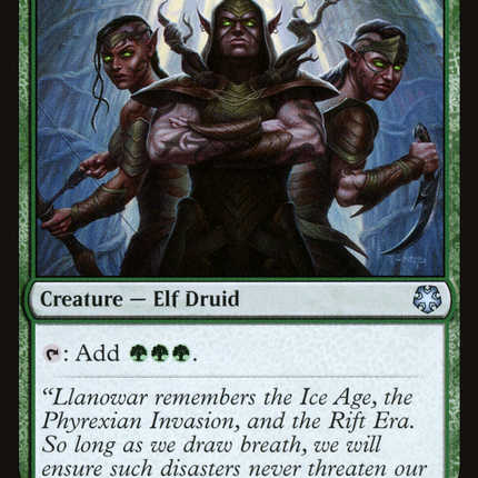 Llanowar Tribe [Game Night: Free-for-All]