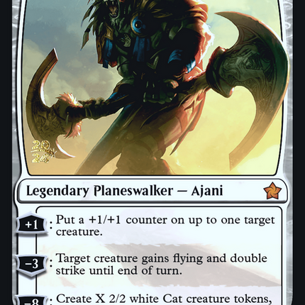 Ajani, Caller of the Pride [Prerelease Cards] Foil