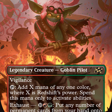 Redshift, Rocketeer Chief (Borderless) [Aetherdrift]