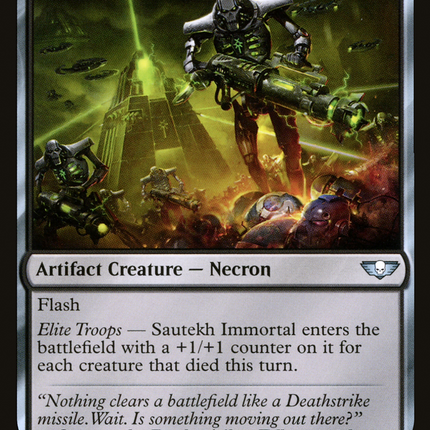 Sautekh Immortal [Warhammer 40,000 Commander]