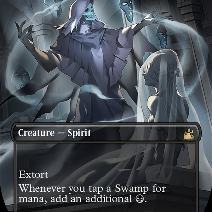 Crypt Ghast (Borderless) [Ravnica Remastered]