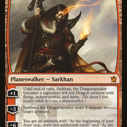 Sarkhan, the Dragonspeaker [Khans of Tarkir]
