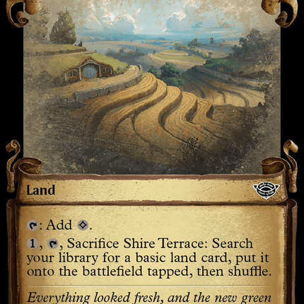 Shire Terrace (Showcase) [The Lord of the Rings: Tales of Middle-earth]