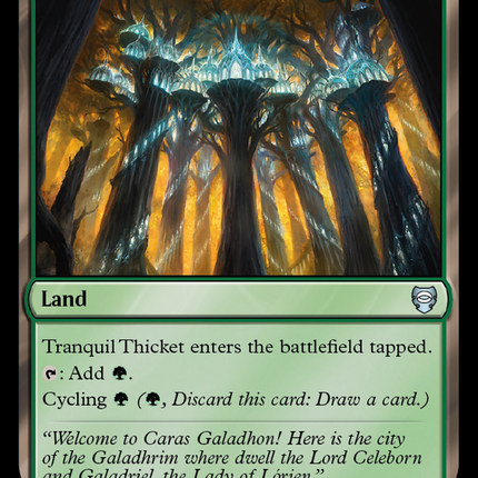 Tranquil Thicket [Tales of Middle-earth Commander]