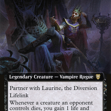 Kamber, the Plunderer (Extended Art) [Crimson Vow Commander]
