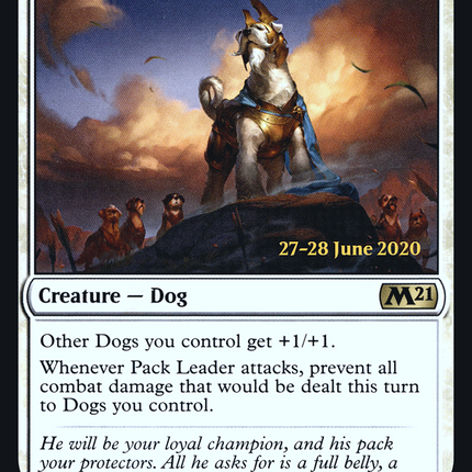 Pack Leader [Core Set 2021 Promos] Prerelease Foil