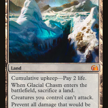 Glacial Chasm [From the Vault: Realms] Foil