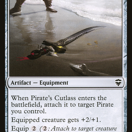 Pirate's Cutlass [Commander Legends]