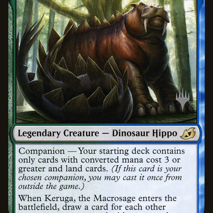 Keruga, the Macrosage (companion) [Ikoria: Lair of Behemoths Promos]