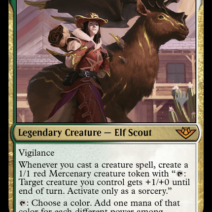Selvala, Eager Trailblazer [Outlaws of Thunder Junction Promos]