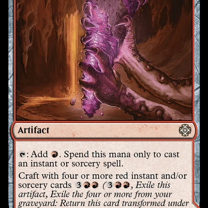 Ore-Rich Stalactite // Cosmium Catalyst [The Lost Caverns of Ixalan Commander]