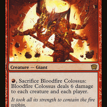 Bloodfire Colossus [Ninth Edition]