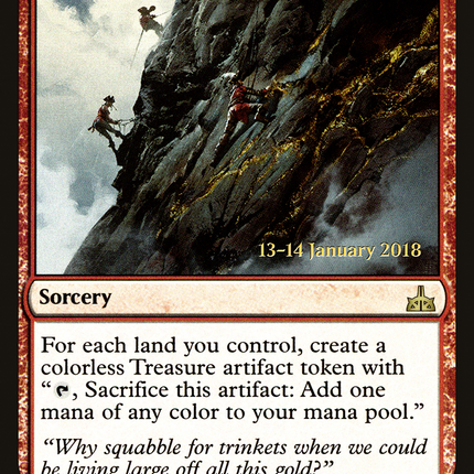 Brass's Bounty [Rivals of Ixalan Promos] Prerelease Foil