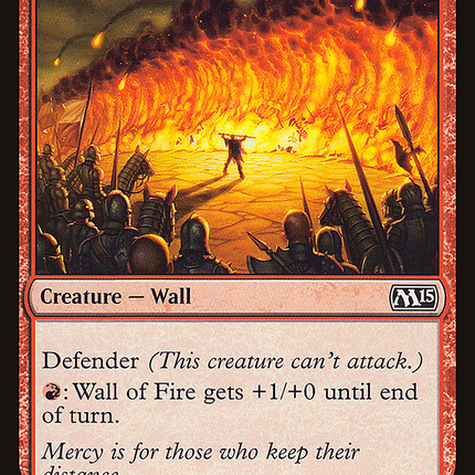 Wall of Fire [The List]