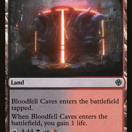 Bloodfell Caves [Starter Commander Decks]