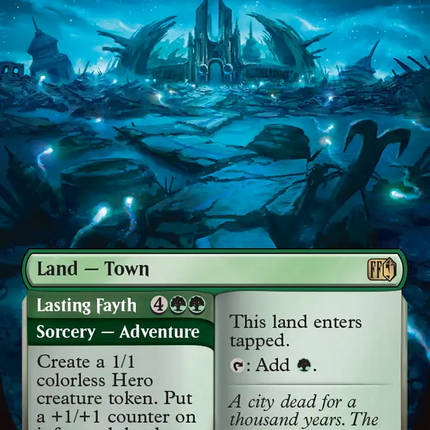 Zanarkand, Ancient Metropolis // Lasting Fayth (Borderless) [FINAL FANTASY] Foil
