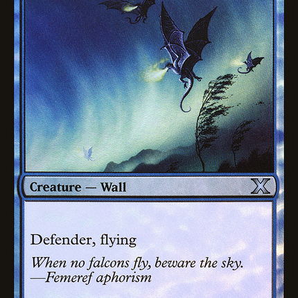 Wall of Air [Tenth Edition] Foil