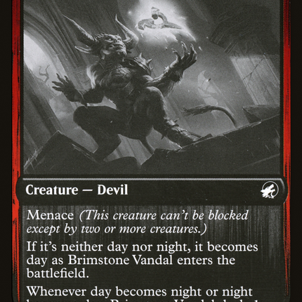 Brimstone Vandal [Innistrad: Double Feature]