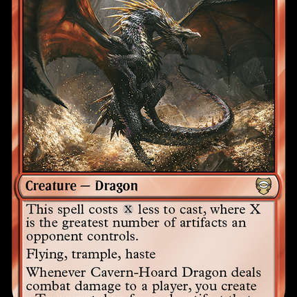 Cavern-Hoard Dragon [Tales of Middle-earth Commander]