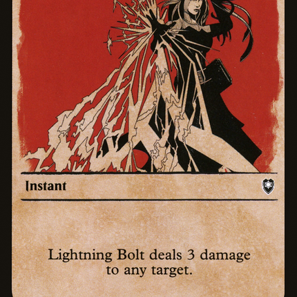 Lightning Bolt (Showcase) [Commander Legends: Battle for Baldur's Gate]