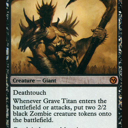 Grave Titan [Duels of the Planeswalkers 2012 Promos ] Foil