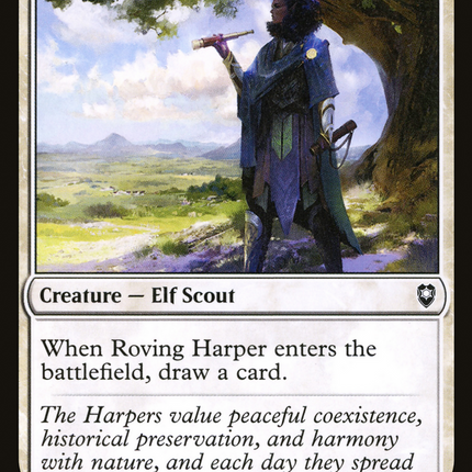 Roving Harper [Commander Legends: Battle for Baldur's Gate]