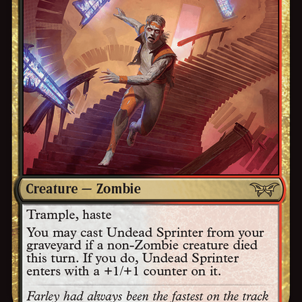 Undead Sprinter [Duskmourn: House of Horror]