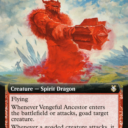Vengeful Ancestor (Extended Art) [Forgotten Realms Commander]