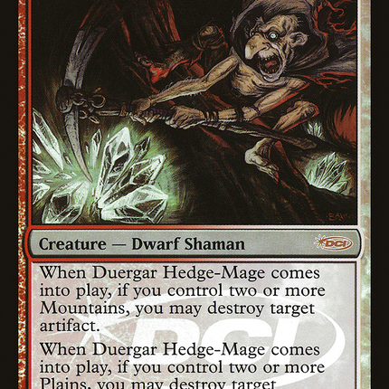Duergar Hedge-Mage [DCI Promos] Foil