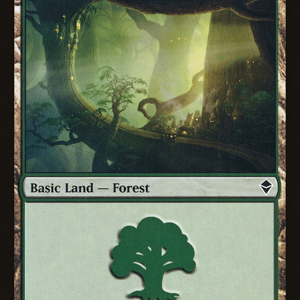 Forest (246A) [Zendikar]