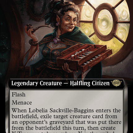 Lobelia Sackville-Baggins (Extended Art) [The Lord of the Rings: Tales of Middle-earth] Surge Foil