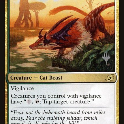 Frondland Felidar [Ikoria: Lair of Behemoths Promos]